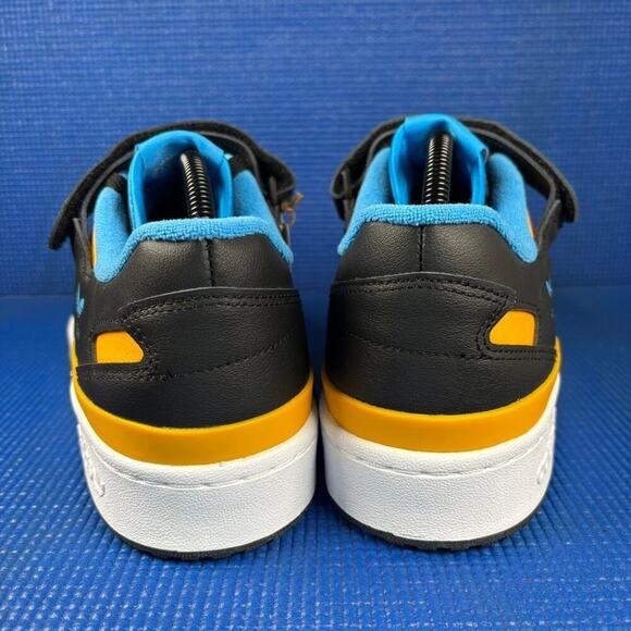 ? ADIDAS ORIGINALS FORUM LOW Men`s Size 11 Black Blue Basketball Shoes FZ5890 main image 8